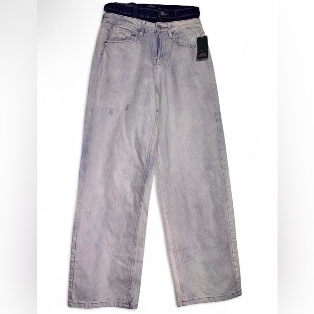 wild fable Light Wash Blue Wide Leg Jeans W30
